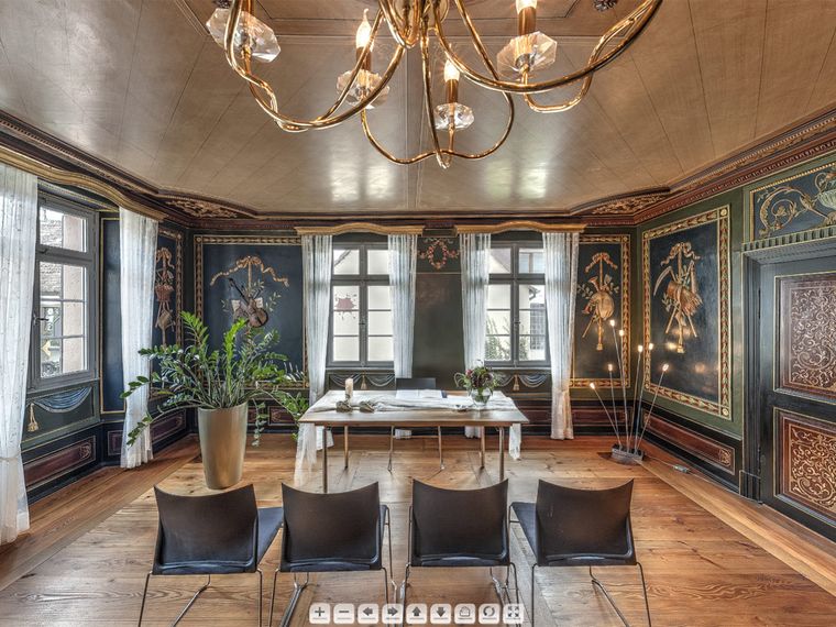 Trauzimmer „Gute Stube“ im Haus Rassiga